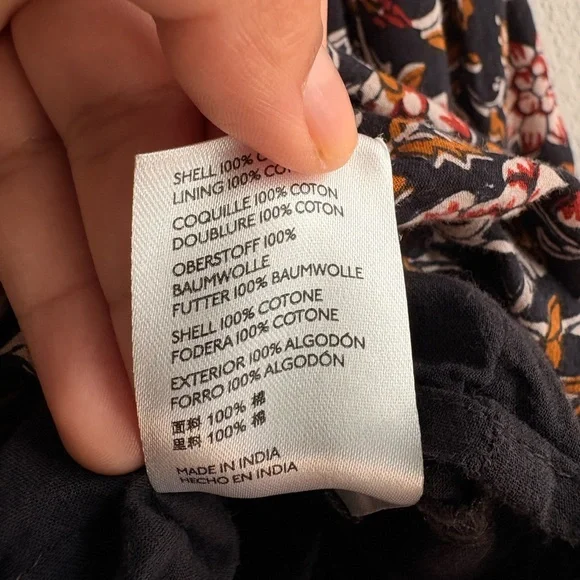 Boho Othilia Anthropologie Galicia Ruffle Tiered Floral Printed Maxi Skirt XS - Picture 5 of 5